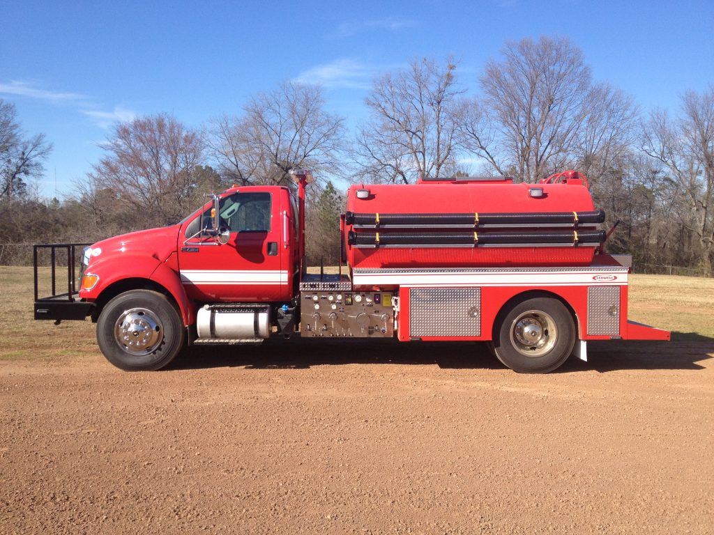 2,000 Gallon Water Tanker Truck Ledwell Custom Tanker Fire Trucks