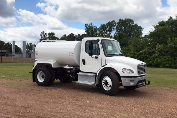 2,000 gallon water truck for sale custom manufactured by ledwell