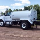 2,000 gallon water truck for sale custom manufactured by ledwell