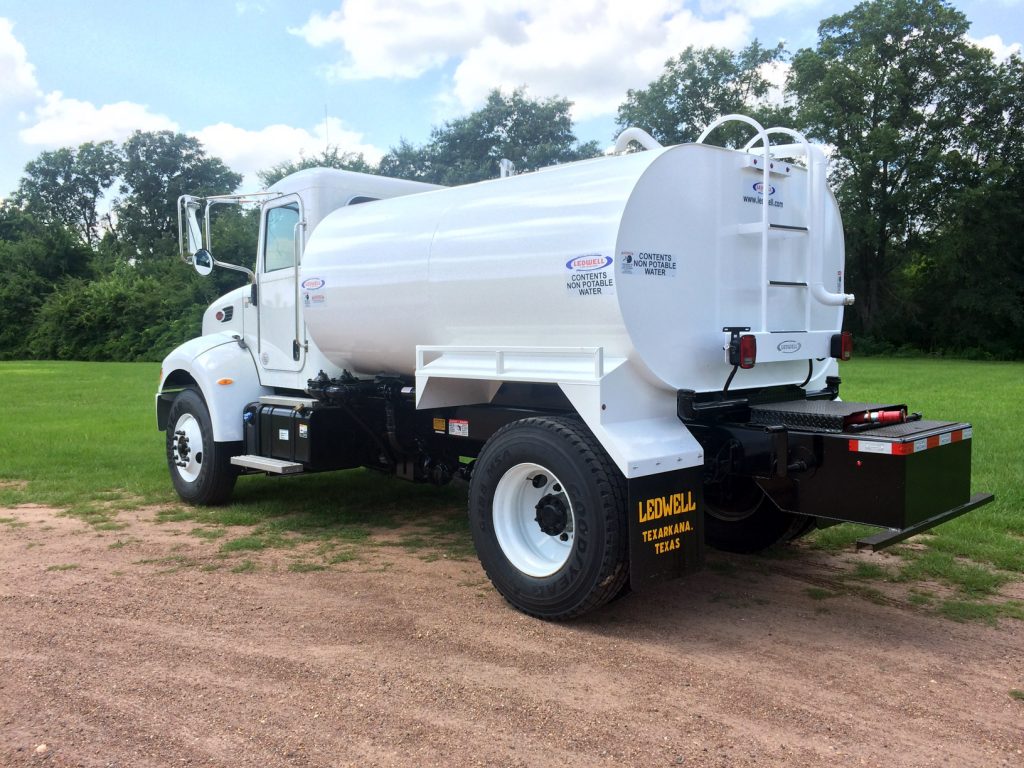 2,000 Gallon Water Truck Quality Custom Made by Ledwell