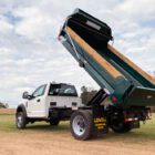 Landscape dump truck for sale by Ledwell
