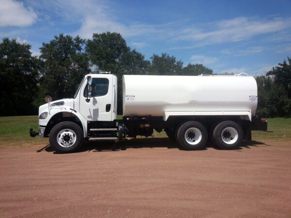 2,000 gallon water truck for sale custom manufactured by ledwell