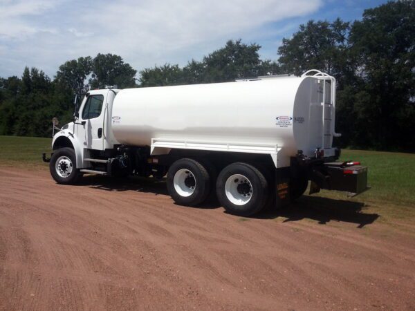 4,000 gallon water truck for sale custom manufactured by ledwell