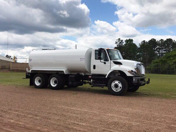 2,000 gallon water truck for sale custom manufactured by ledwell