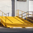 Heavy Duty Loading Ramp with Hand Rails for sale by Ledwell