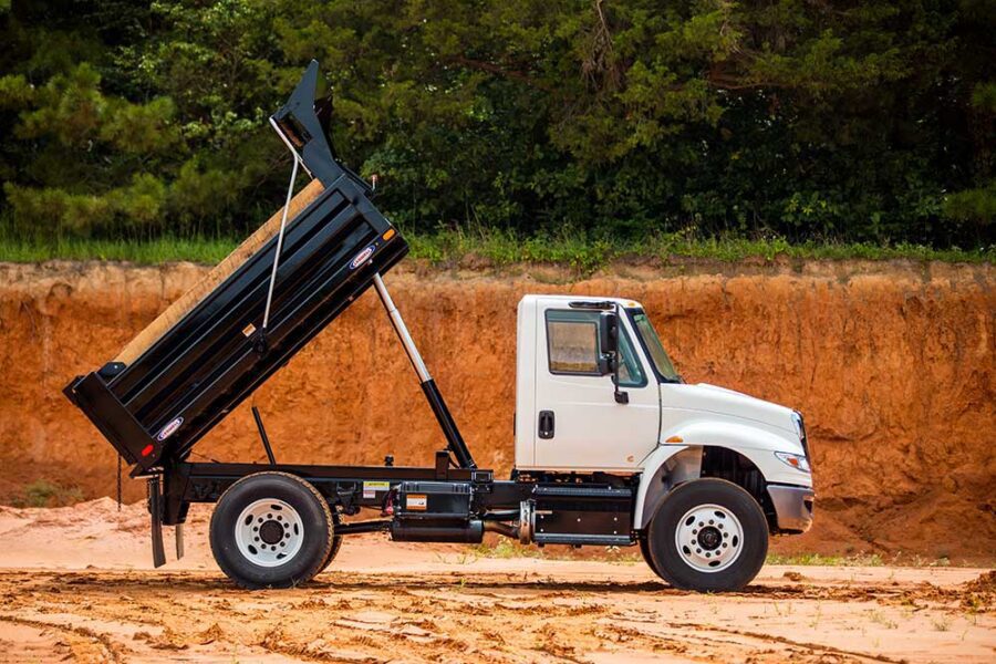 6 Yard Dump Truck Loose Materials Dump Truck Bed Ledwell