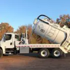 American manufactured vacuum truck for sale dumping vacuum truck by Ledwell