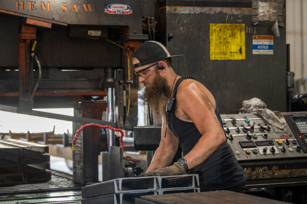 Ledwell Band Saw, Machine Shop