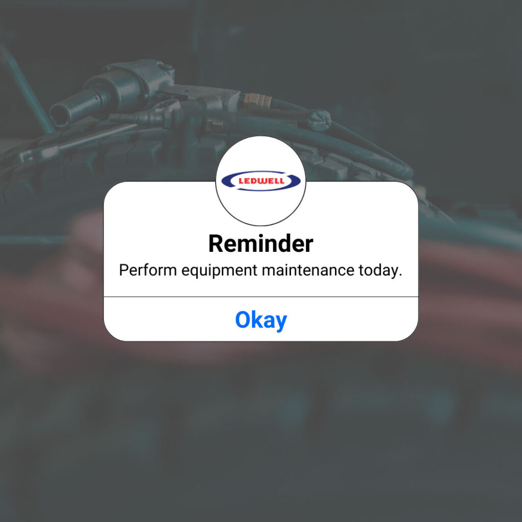 Ledwell Preventative Maintenance Reminder