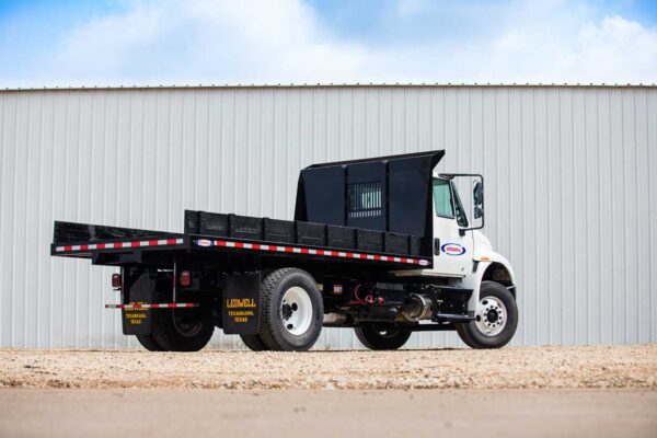 Ledwell Flat Bed Truck Dumping