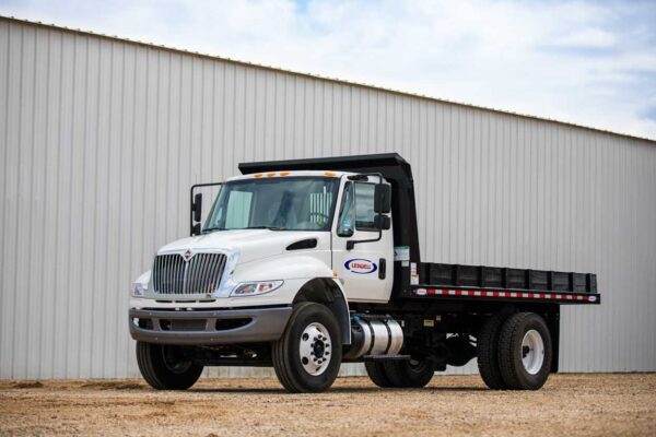 Flatbed Dump Truck for sale by Ledwell