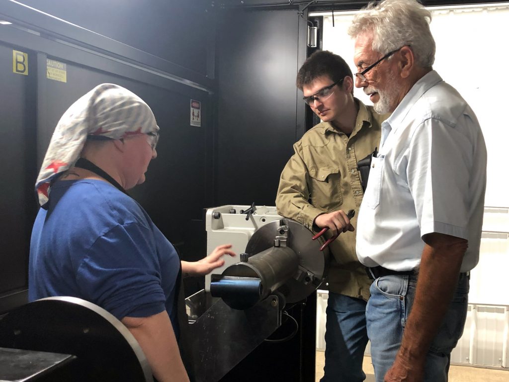 Training on Robot Welder