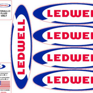 Ledwell Parts - HydraTail Truck Decal Kit