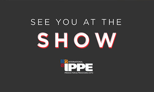 We hope to see you at IPPE