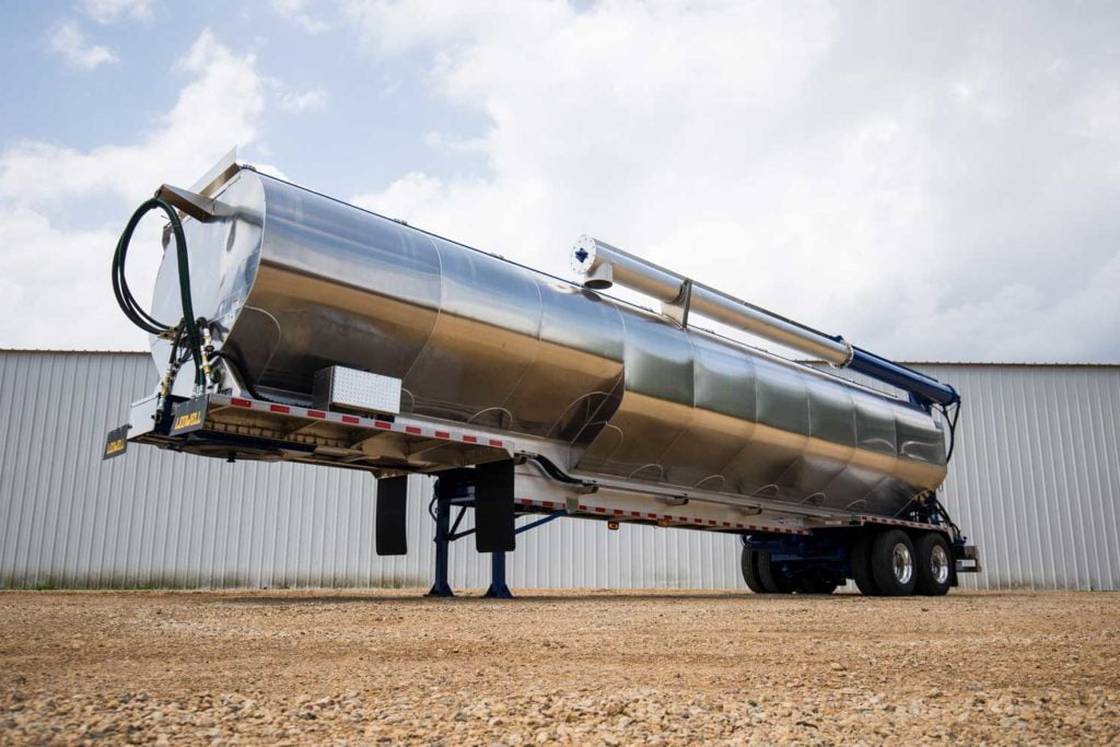 Ledwell Drop Deck Bulk Feed Trailer