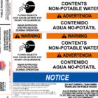 water truck safety decals