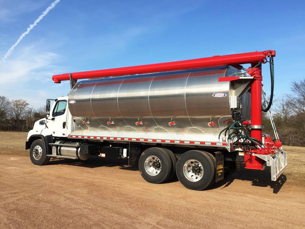 bulk feed truck for sale - ledwell classic auger feed body