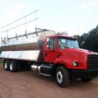 bulk feed truck for sale - ledwell classic drag chain feed body with low profile