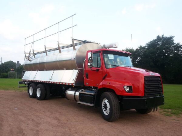 bulk feed truck for sale - ledwell classic drag chain feed body with low profile