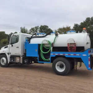 Portable Restroom Truck ledwell