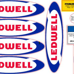 Ledwell Parts - Rollback Truck Decal Kit