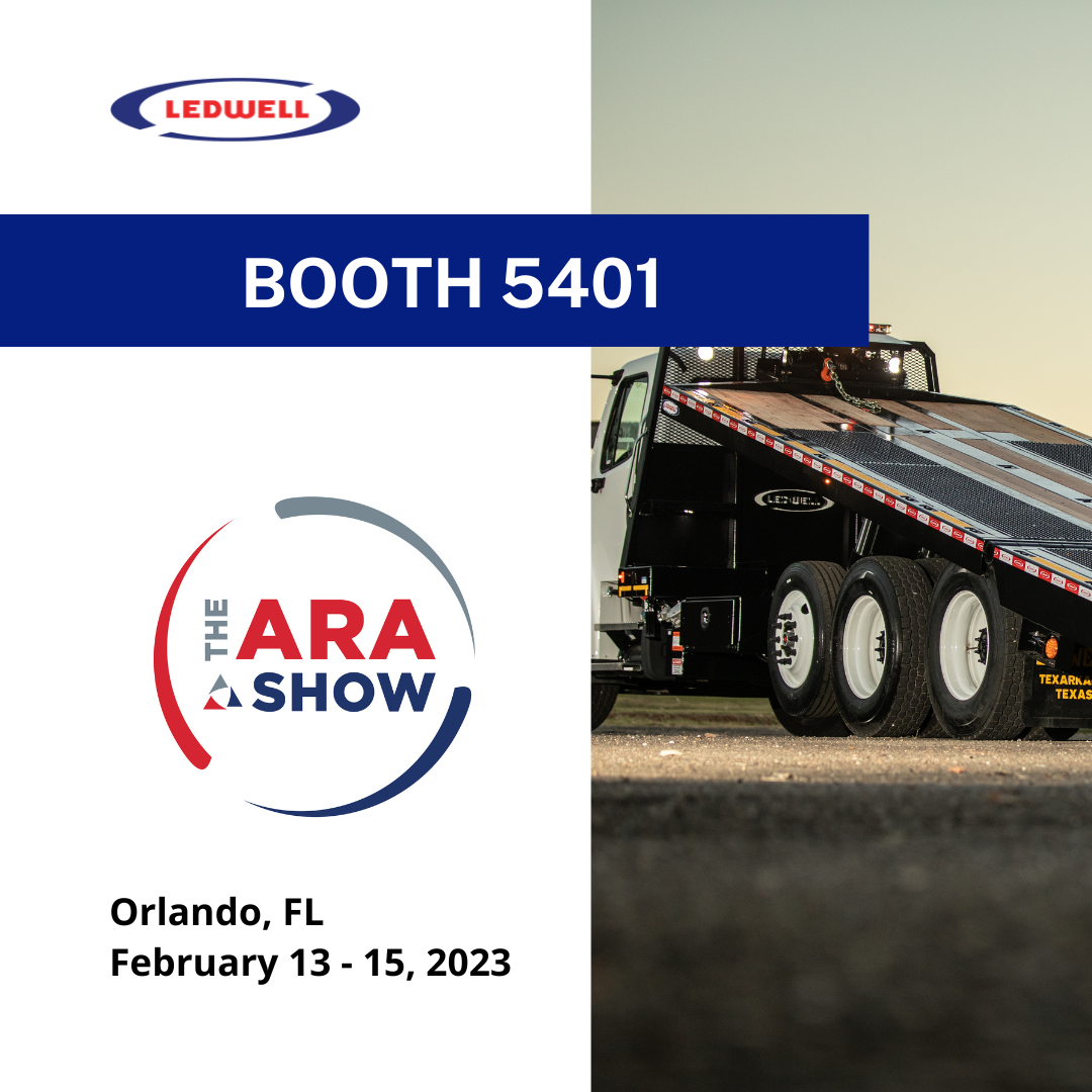 Ledwell Tilt Deck Truck to be featured at ARA Show in Orlando