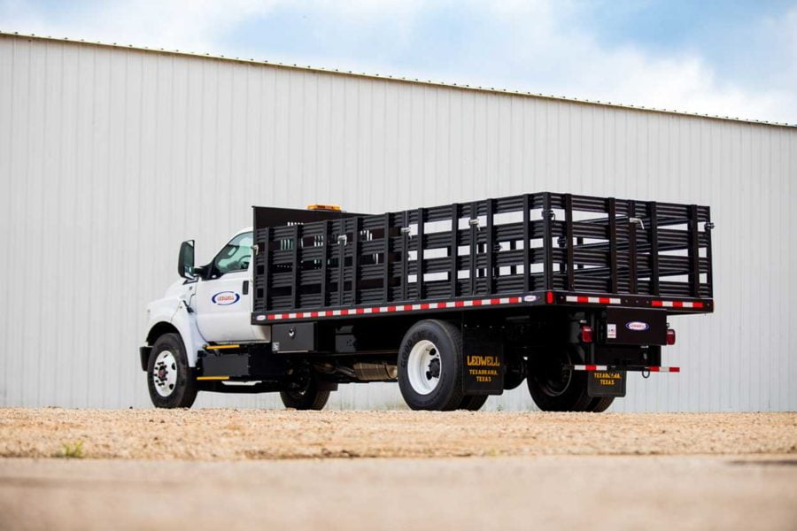 Stake Bed Trucks | Haul Heavy Loads with a Ledwell Stake Bed Truck