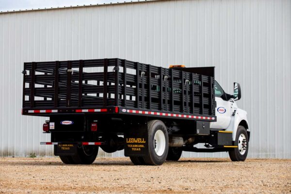 Ledwell manufactured stake truck