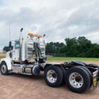 Tractor Rig Up with headache rack and fenders