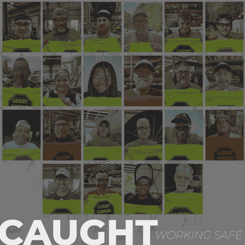 Caught Working Safe program at Ledwell