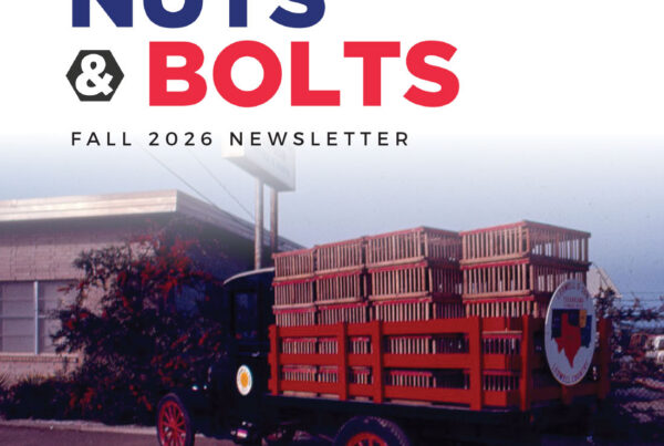 Fall 2026 Nuts and Bolts Newsletter
