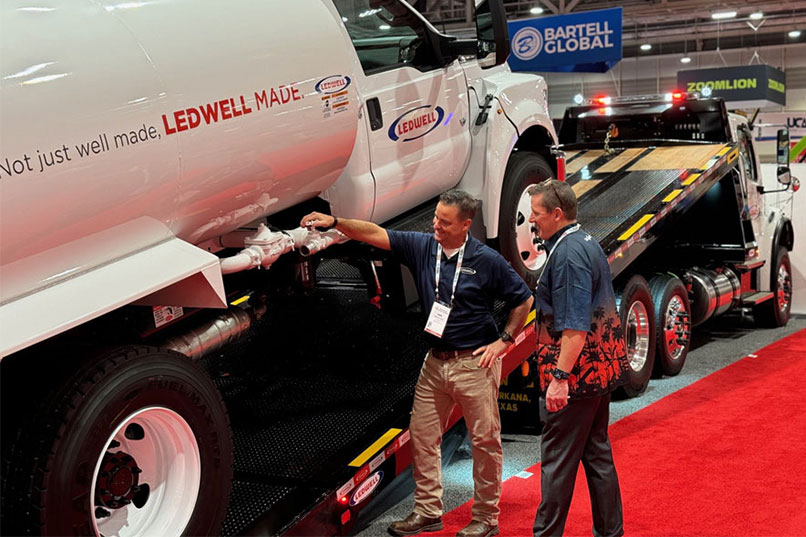 Ledwell featuring Water Truck at ARA Rental Show