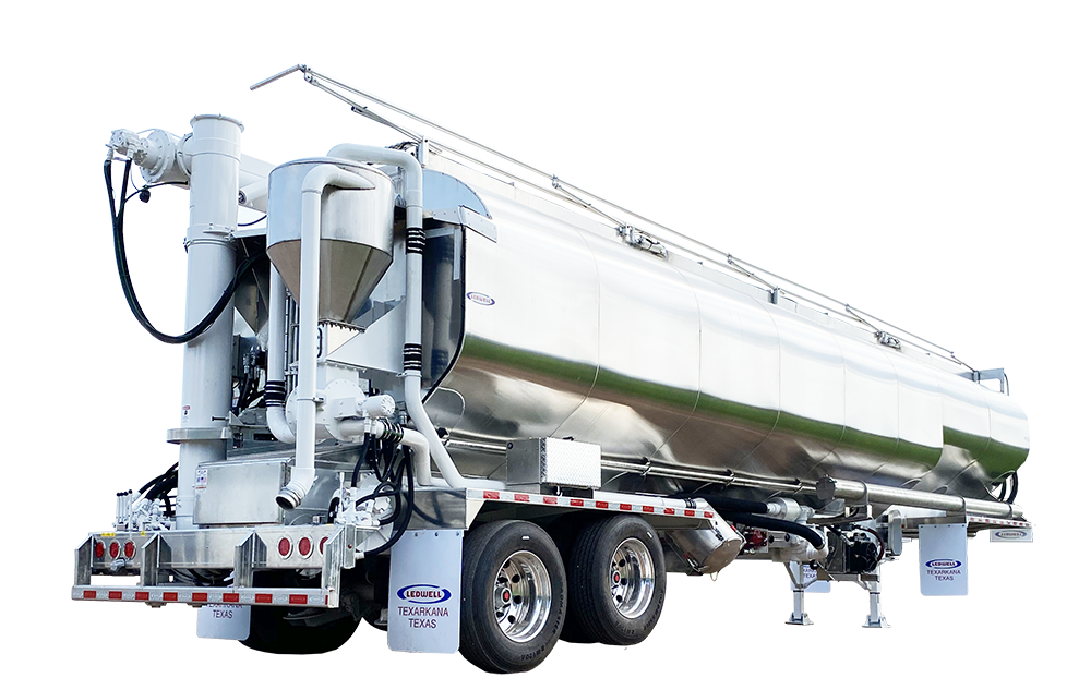 Vacuum Feed Reclaim System, truck mounted feed reclaimer by ledwell
