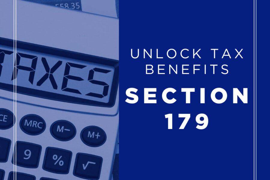 Unlock Tax Benefits with Section 179 Deduction